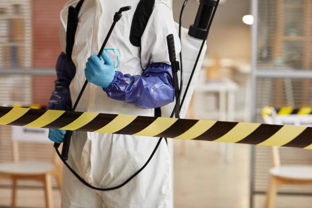Professional Blood Cleanup technician working in Vandalia, IL